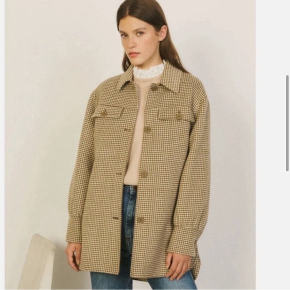 Sandro Wool Coat NWOT - Picture 1 of 10